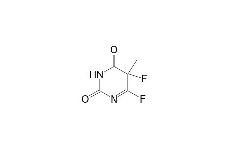 5,6-bis(fluoranyl)-5-methyl-pyrimidine-2,4-dione