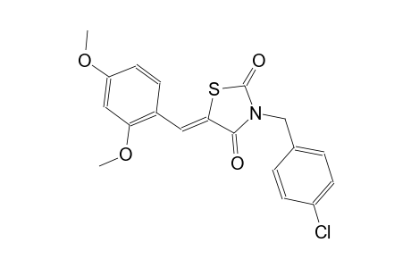 2,4-thiazolidinedione, 3-[(4-chlorophenyl)methyl]-5-[(2,4-dimethoxyphenyl)methylene]-, (5Z)-