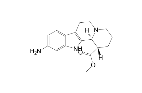 (1S,12bS)-10-amino-1,2,3,4,6,7,12,12b-octahydropyrido[2,1-a]$b-carboline-1-carboxylic acid methyl ester