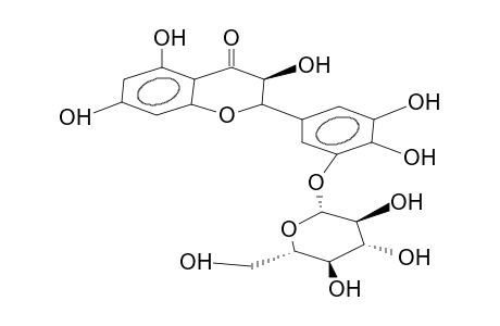 (2R,3R)-DIHYDROMYRICETIN 3'-O-B-D-GLUCOSIDE