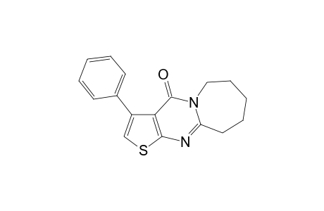 3-Phenyl-7,8,9,10-tetrahydrothieno[2',3':4,5]pyrimido[1,2-a]azepin-4(6H)-one