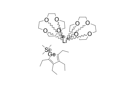 [LI(12-CROWN-4)2]-[C4ET4GESIME3]