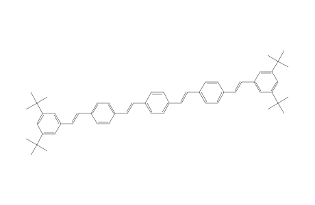 Benzene, 1,4-bis[2-[4-[2-[3,5-bis(1,1-dimethylethyl)phenyl]ethenyl]p henyl]ethenyl]-, (all-E)-