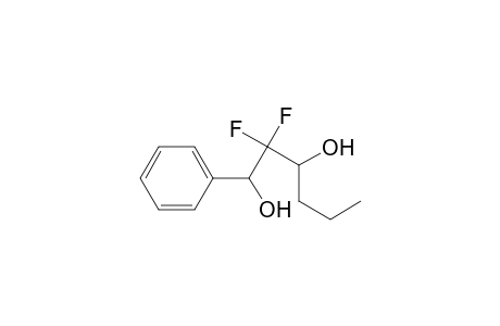 2,2-Difluoro-1-phenyl-1,3-hexanediol