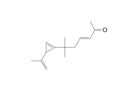 (3E)-6-(3-Isopropenyl-1-cyclopropen-1-yl)-6-methyl-3-hepten-2-one