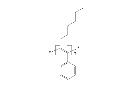 Poly(1-hexyl-2-phenylvinylene)