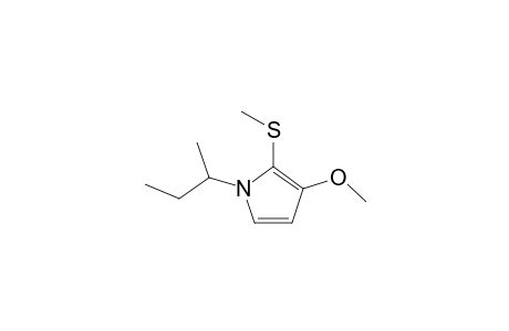 1-sec-Butyl-3-methoxy-2-methylsulfanylpyrrole