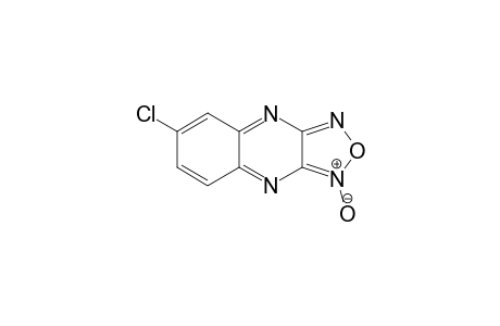 6(7)-CHLOROFURAZANO-[3,4-B]-QUINOXALINE-1-OXIDE