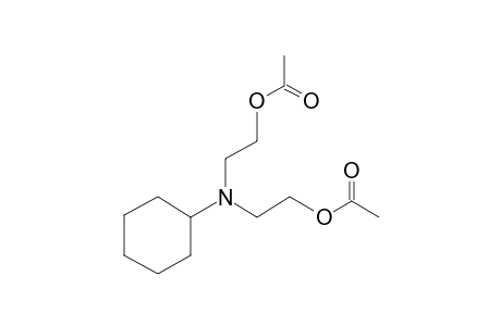 2,2'-(Cyclohexylazanediyl)diethanol, diacetate