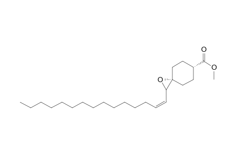 Methyl 2-(1-Pentadecenyl)-[3(R)-[3.beta.(Z),6.alpha.]]-1-oxaspiro[2.5]octane-6-carboxylate
