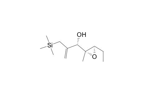 4,5-Epoxy-4-methyl-2-(trimethylsilylmethyl)hept-1-en-3-ol isomer