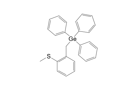 ORTHO-(METHYLTHIO)-BENZYL-TRIPHENYLGERMANE