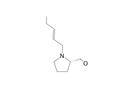 N-Pent-2'-enyl-2-[(S)-hydroxymethyl]pyrrolidine