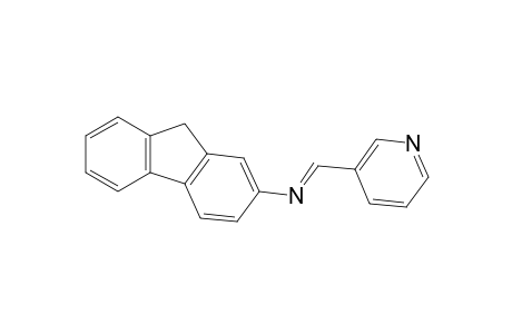 3-(fluoren-2-yliminomethyl)pyridine