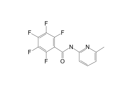 2,3,4,5,6-Pentafluoro-N-(6-methyl-2-pyridyl)benzamide