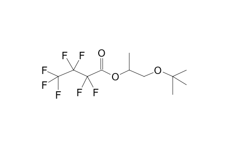 1-Tert-butoxy-2-propanol, heptafluorobutyrate