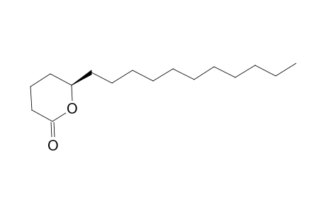 (6R)-6-undecyl-2-oxanone