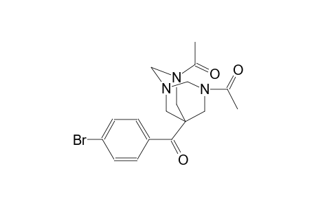 (4-Bromophenyl)(3,7-diacetyl-1,3,7-triazabicyclo[3.3.1]non-5-yl)methanone