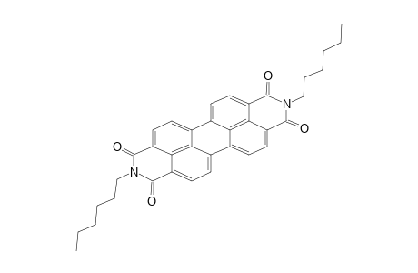 N,N'-Dihexyl-3,4,9,10-perylenetetracarboxylic 3,4:9,10-diimide