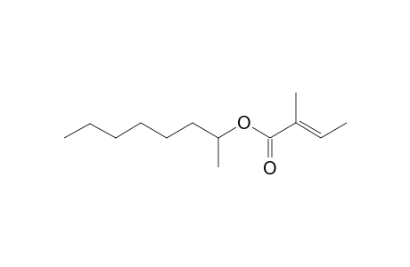 Octan-2-yl (E)-2-methylbut-2-enoate