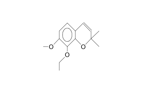 8-Ethoxy-7-methoxy-2,2-dimethyl-2H-chromene