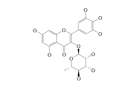 MYRICITRIN;MYRICETIN-3-O-ALPHA-L-RHAMNOPYRANOSIDE