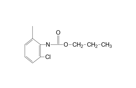 2-Chloro-6-methylcarbanilic acid, propyl ester