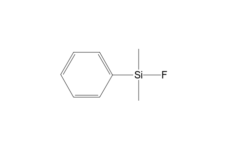 (CH3)2(C6H5)SIF;PHENYL-DIMETHYLFLUORO-SILANE