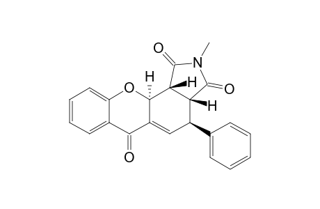 2-Methyl-1,3-dioxo-4-phenyl-3a,4,11a,11b-tetrahydropyrrolo[3,4-c]xanthone