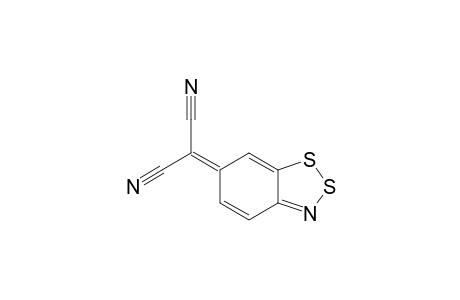 2-(1,2,3-benzodithiazol-6-ylidene)malononitrile