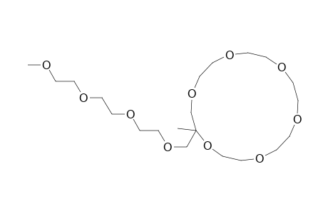 2-Methyl-2-[[2-[2-(2-methoxyethoxy)ethoxy]ethoxy]methyl]-18-crown-6