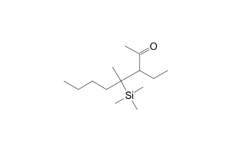 3-Ethyl-4-methyl-4-trimethylsilyloctan-2-one