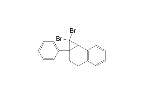 1,1-Dibromo-1a,2,3,7b-tetrahydro-1a-phenyl-1H-cyclopropa[a]naphhalene