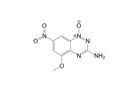 (5-methoxy-7-nitro-1-oxido-1,2,4-benzotriazin-1-ium-3-yl)amine