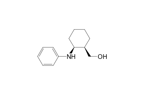 cis-2-Anilino-1-(hydroxymethyl)cyclohexane