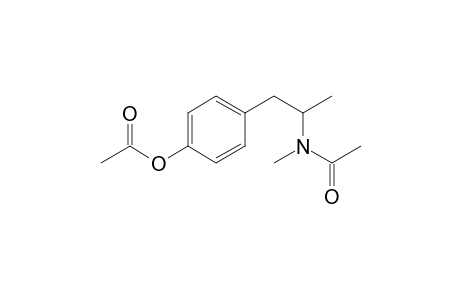 p-acetoxy-N-acetylmethamphetamine