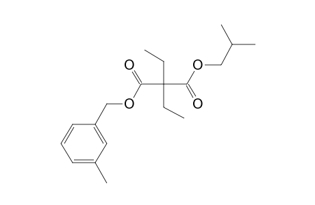 Diethylmalonic acid, isobutyl 3-methylbenzyl ester