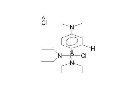 CHLORO(PARA-DIMETHYLAMINOPHENYL)TETRAETHYLDIAMINOPHOSPHONIUM CHLORIDE