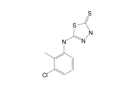 5-(3-chloro-o-toluidino)-1,3,4-thiadiazoline-2-thione