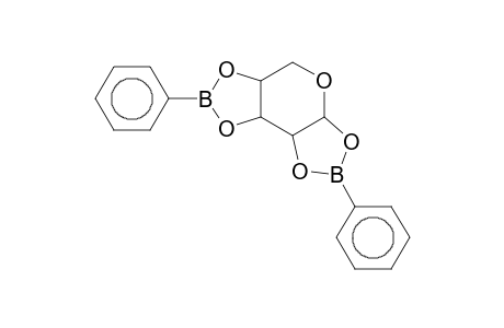 alpha-D-RIBOPYRANOSE, CYCLIC 1,2:3,4-BIS(PHENYLBORONATE)