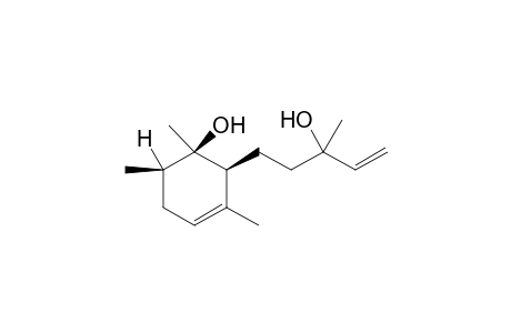 (1R,2S,6R)-1,3,6-trimethyl-2-(3-methyl-3-oxidanyl-pent-4-enyl)cyclohex-3-en-1-ol