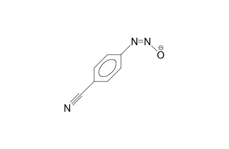 anti-4-Cyano-phenyl-diazotate anion