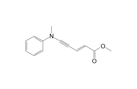 Methyl (E)-5-[(Methylphenyl)amino]pent-2-en-4-ynecarboxylate