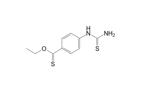 p-(2-thioureido)thiobenzoic acid, O-ethyl ester