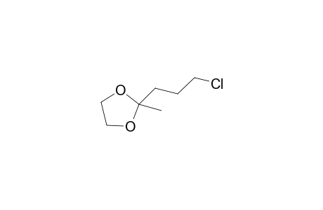2-(3-Chloropropyl)-2-methyl-1,3-dioxolane