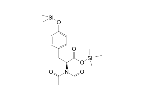 L-Tyrosine, N,N-di-acetyl, o,o-bis-tms