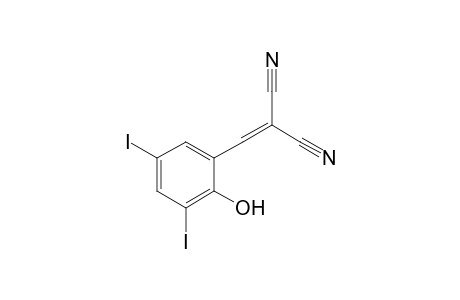 (3,5-diiodo-2-hydroxybenzylidene)malononitrile