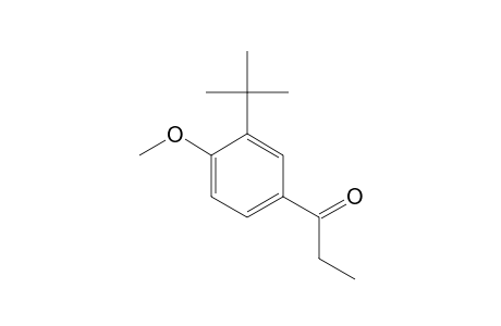 3'-tert-butyl-4'-methoxypropiophenone