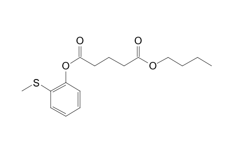 Glutaric acid, butyl 2-(methylthio)phenyl ester