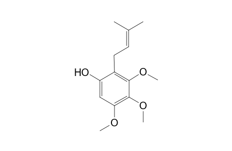 2-(3-METHYL-2-BUTENYL)-3,4,5-TRIMETHOXY-PHENOL